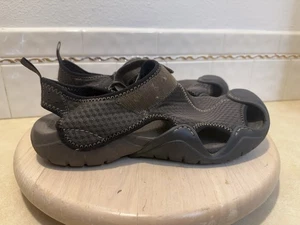 Crocs Swiftwater 15041 Deck Sandalen Schuhe braun Herren Größe US 9 Mesh Wasser Freizeit - Bild 1 von 6