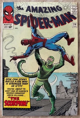 AMAZING SPIDER-MAN #20 VF 1st appearance & Origin of The Scorpion - Image 1 of 4