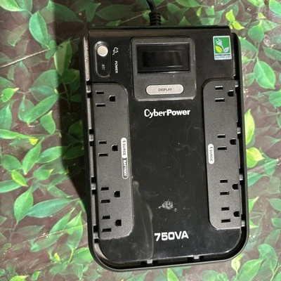 CyberPower Intelligent LCD 750VA UPC 420W 8 Outlet USED - Image 1 of 4