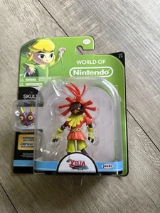 World of Nintendo Legend of Zelda Skull Kid Action Figure Package Little Damage - Picture 1 of 3