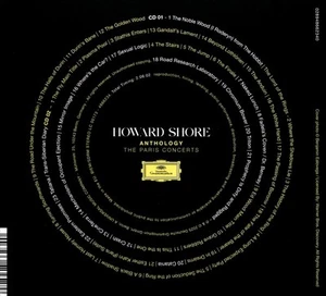 ORCHESTRE PHILHARMONIQUE DE RADIO FRANCE HOWARD SHORE: ANTHOLOGY - THE PARIS CON - Picture 1 of 1