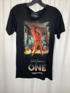 Michael Jackson T-shirt “One” Cirque Du Soleil Las Vegas 2013 Sz X Small - Picture 1 of 7