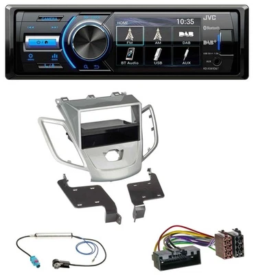 JVC Bluetooth MP3 USB DAB Autoradio für Ford Fiesta JA8 10-17 ohne Display silbe - Bild 1 von 4