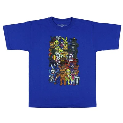 Camiseta de manga corta Five Nights at Freddy's para niños Animatronic Squad Foto 1 de 4