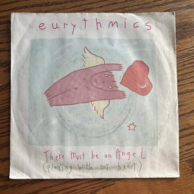 Eurythmics – There Must Be An Angel - Vinyl 7" Single UK Import - VG - Image 1 of 2