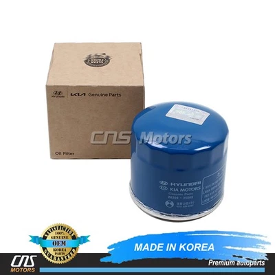 ⭐GENUINE⭐ Engine Oil Filter For Genesis Hyundai Kia OEM 2630035505 - Image 1 of 4
