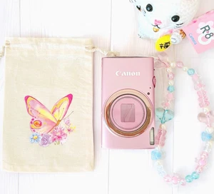 Canon IXY 630 Pink PowerShot ELPH 340 HS 16.0MP Compact Digital Camera w/ Strap - Picture 1 of 23
