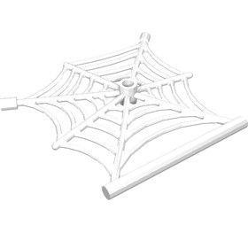 5x LEGO&reg; Part 90981 - Spider Web Flat with Hollow Stud