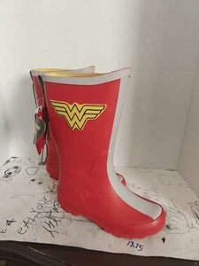 Wonder Woman Regenstiefel (Gummistiefel) Western Chief Größe 13 (Kleinkind/Kleinkinder) - Bild 1 von 23