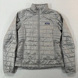 Patagonia Nano Puff Puffer Jacket Grigio Donna Taglia Media leggi - Foto 1 di 22