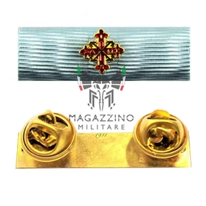 Nastrino Benemerenza Cavaliere d ufficio Sacro Ordine Costantiniano di S.Giorgio - Picture 1 of 2