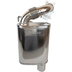 BikeMan Full Velocity Muffler-Ceramic Chrome for 2017-2021 Yamaha SW10LS - Picture 1 of 2