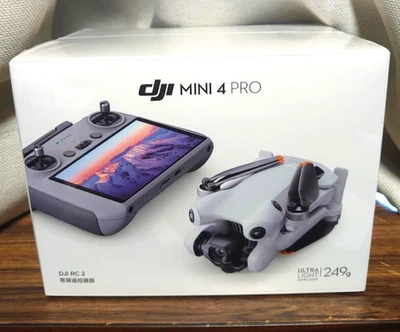 DJI Mini 4 Pro with DJI RC 2 Controller Portable 4K/60fps HDR Lightweight 249g - Image 1 of 4