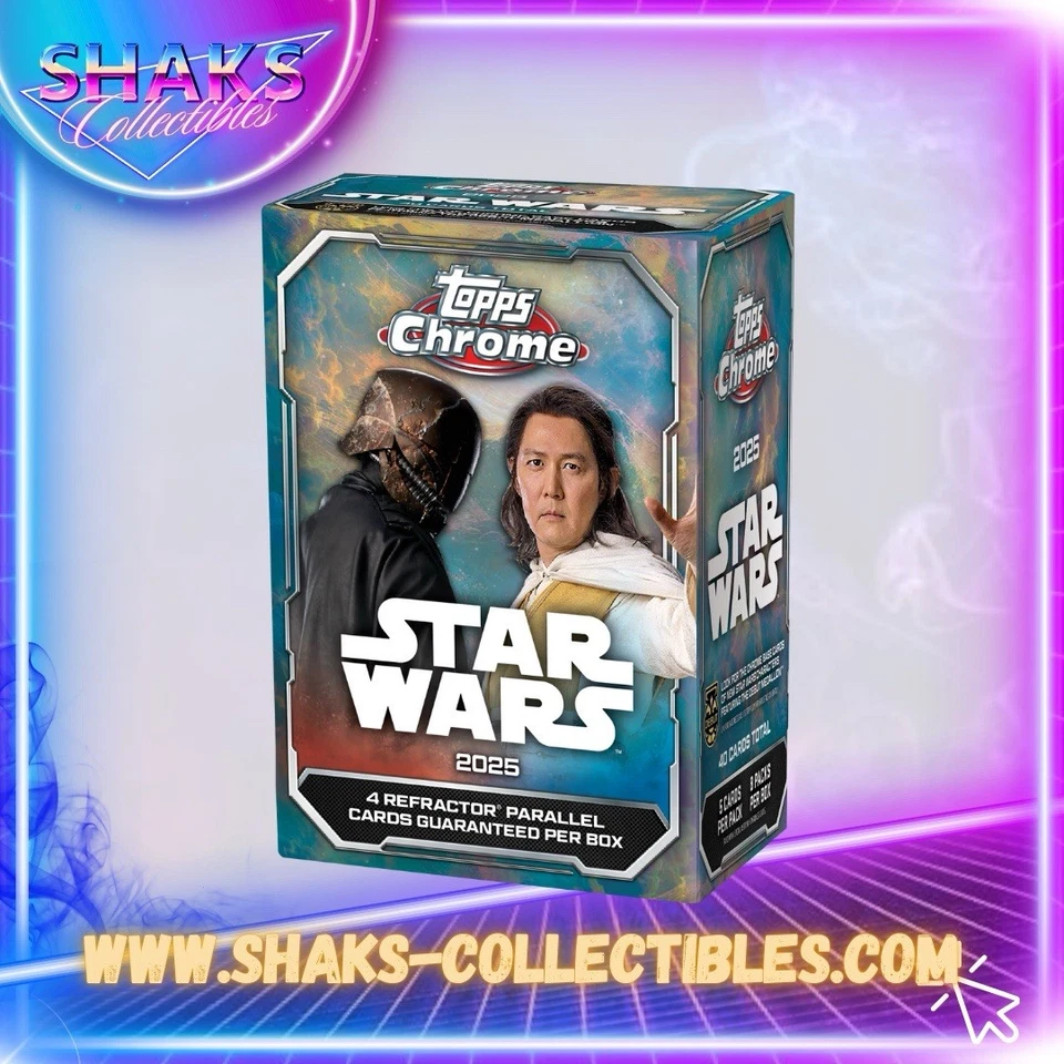 2025 TOPPS CHROME STAR WARS Value Box - Bild 1 von 1