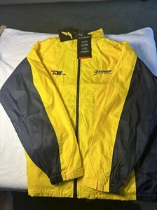 Vintage Swingster Goodyear Tires Mens Windbreaker Full Zip Jacket XL NWT 003 - Picture 1 of 7
