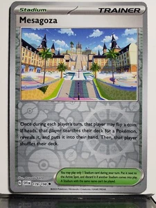 Tarjeta Pokémon REVERSE HOLO Mesagosa 178/198 casi nueva/m violeta escarlata - Imagen 1 de 2