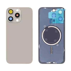 Coque Arrière pour IPHONE 15 Pro Max Toutes les Couleurs Préassemblé Kit Logo - Photo 1 sur 1