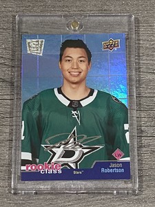 Jason Robertson RARE ROOKIE REFRACTOR INVESTMENT CARD SP UPPER DECK STARS MINT