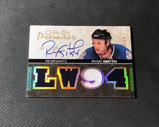 2007-08 O-PEE-CHEE OPC PREMIER RYAN SMYTH REMNANTS JERSEY AUTO #ed 1/10