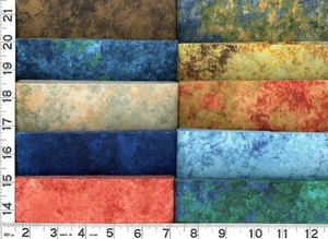 Earth Jewels Jelly Roll 40 - 2.5" Strips Quilting & Sewing Fabric - Picture 1 of 1
