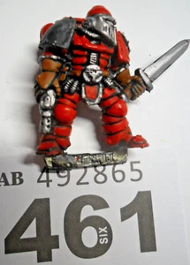 Warhammer 40k 30k Rogue Trader Space Marine variante armatura metallo Mk II W461 - Foto 1 di 3