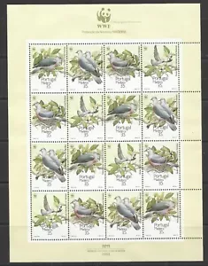 Portugal 1991 - WWF Madeira Birds, Pigeon Mini-Sheet MNH - Picture 1 of 1