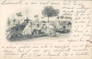 PC ARGELIA Constantine Setif mercado árabe 1902 - Imagen 1 de 2
