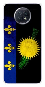 Coque en silicone imprimée compatible Xiaomi Redmi Note 9T 5G Drapeau Guadeloupe - Picture 1 of 3