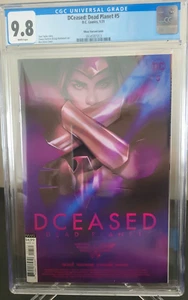 DCEASED: DEAD PLANET #5 CGC 9.8 GRADED DC COMICS 2021 BEN OLIVER VARIANT COVER - Picture 1 of 3