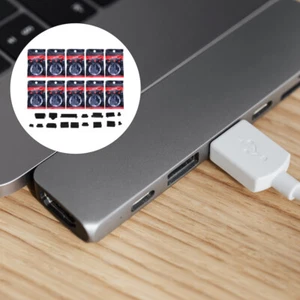 160 Pcs/10 Notebook Dust Plug Charging Port Stopper for Computer - Zdjęcie 1 z 12