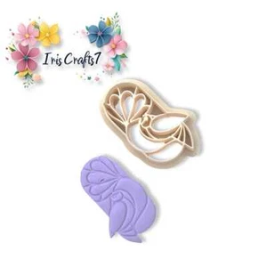Vogel Blume Polymer Ton Schneider für Handarbeit Schmuck EINZIGARTIGES DIY Werkzeug - Bild 1 von 5