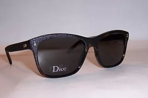 NEW DIOR HOMME BLACK TIE 164/S 086-NR HAVANA/GRAY SUNGLASSES AUTHENTIC - Picture 1 of 8