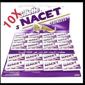 1000X Double Edge Razor Blades Gilette NACET Stainless Russia Men's Razors - Picture 1 of 1