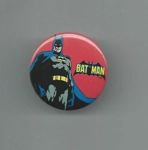 BATMAN CLASSIC WINTERLAND LICENSED PHOTO LAPEL BUTTON - Picture 1 of 1