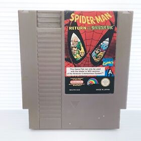 Spider-Man: Return Of The Sinister Six - PAL - Nintendo NES - Tested & Working!