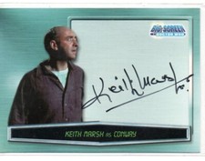 Big Screen Doctor Who Auto Trading Card No.A5 Keith Marsh "Conway"