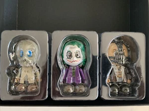 Hot Toys Cosbaby Batman The Dark Knight Trilogy: Scarecrow Joker Bane Set Of 3 - Picture 1 of 1