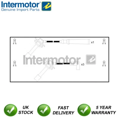 Intermotor HT Ignition Leads Fits Subaru Forester Impreza 2.0 76274SJ - Image 1 of 2