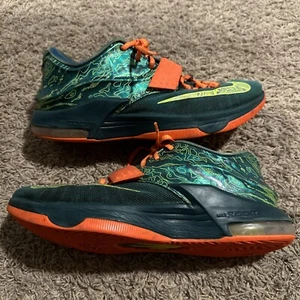 Size 11 Nike KD 7 Weatherman 653996-303 Basketball Shoes Kevin Durant NBA - Picture 1 of 6