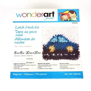 Caron WonderArt Junior Riegel Haken Kit Auto # 426003, für Kinder ab 6+ - Bild 1 von 6