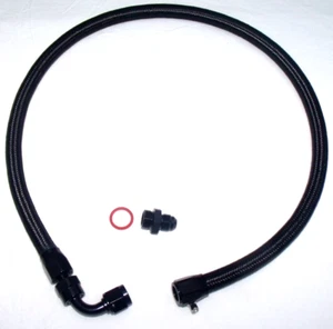 Edelbrock Vergaser Kraftstoffleitungssatz - 5/8"-20 Gewinde nach AN6 1404 1405 6 7 8 - Bild 1 von 10