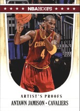 2011-12 Hoops Artist's Proofs Cavaliers Basketball Card #33 Antawn Jamison