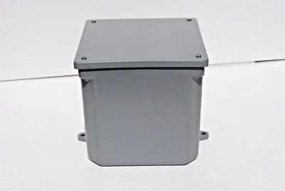 B&B TRADING Weatherproof 6" X 6" X 6" Deep PVC Junction Box