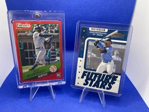 2022 Panini Chronicles Classics /100 Red Julio Rodriguez+Future Stars 2021 - Imagen 1 de 5