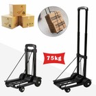 75KG Heavy Duty Folding Lightweight Hand Sack Trolley Cart Wheel Truck Barrow UK