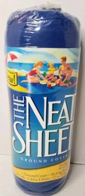 The Neat Sheet Single Roll Ground Cover Beach Picnic Auto Blanket New In Package - Image 1 of 4
