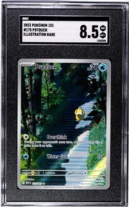 Pokemon 151 #175 Psyduck Ilustración 2023 Raro SGC 8,5 casi nuevo MT+ Tarjeta Pokémon - Imagen 1 de 2