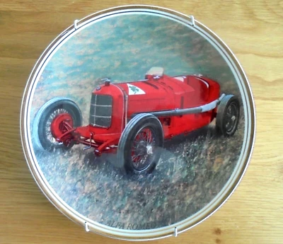 Alfa Romeo P2 Zierteller "Edwardianisch" Fine Bone China Made in England 20,5 cm