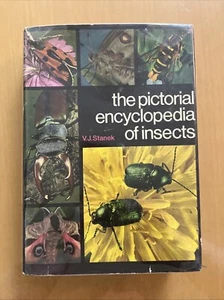The Pictorial Encyclopedia Of Insects Stanek 1969 1st Edition Hardcover Dust Jkt - Picture 1 of 24
