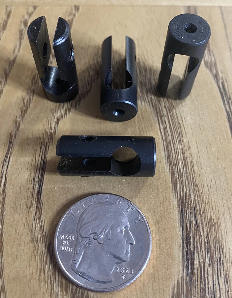 Lowel 4563/2 Coupling clamp carbon steel, finish Black Oxide   Original MFG. USA - Image 1 of 2